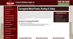 Desktop Screenshot of cbssheetmetal.com